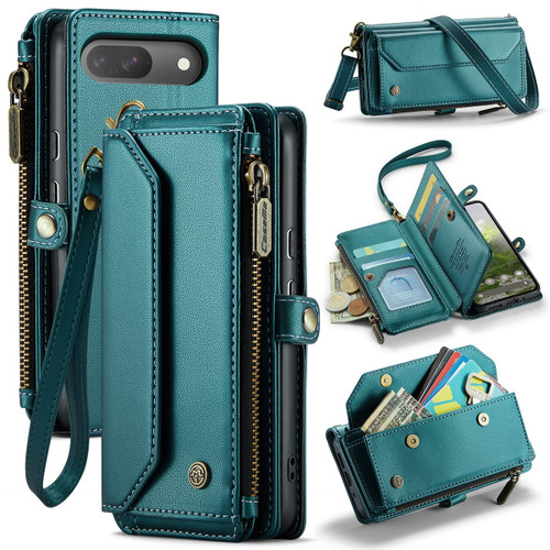 Turquoise Google Pixel 9 / 9 Pro / 10 / 10 Pro Wallet Case with Strap - 1