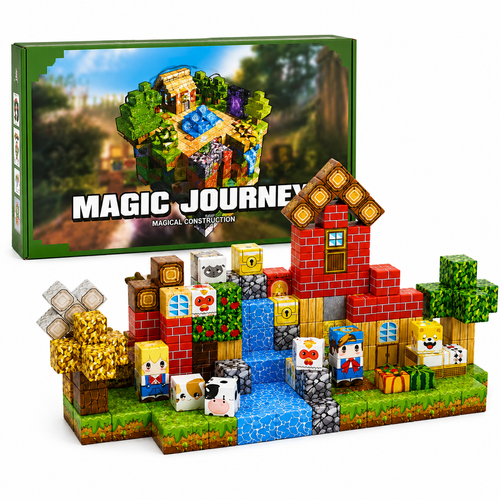 Building Blocks 200PCS Magic Journey Fantasy Village STEM Toy Set