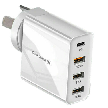 Qualcomm QC3.0 48W PD Fast Charging Multi Port USB Wall Charger - 1