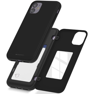 Black Goospery Slim Shock Proof Magnetic Door Case For iPhone 11 - 2