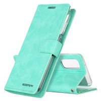 Mint Green Galaxy S20 FE Genuine Mercury Blue Moon Wallet Case Cover - 1