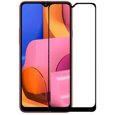 Black Galaxy A25 5G 9D Full Cover Tempered Glass Screen Protector - 1