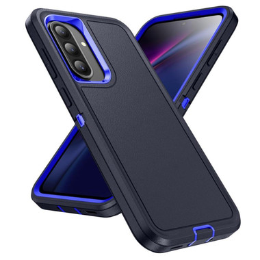 Navy Heavy Duty Defender Military Grade Case For Galaxy A36 5G - 2