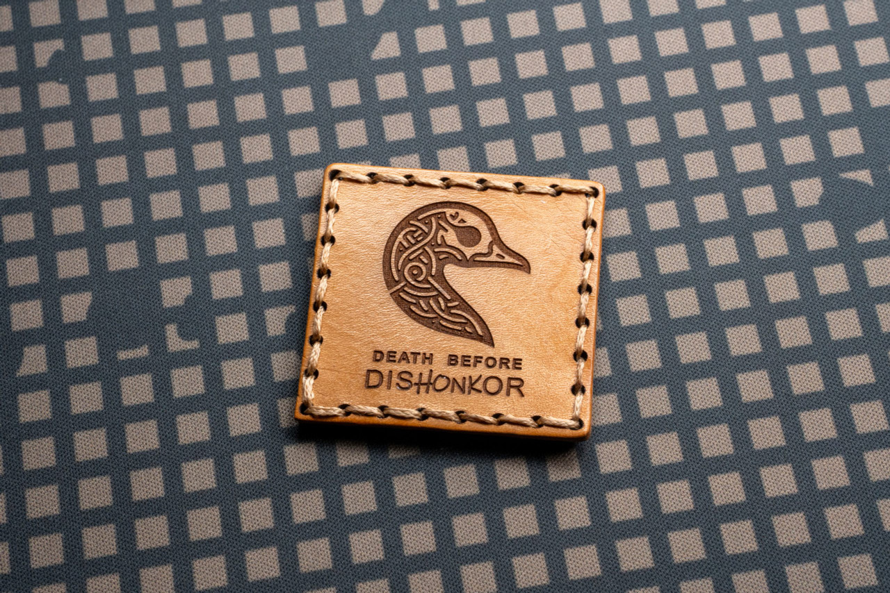 Silly Goose Leather Patches (2"x2")