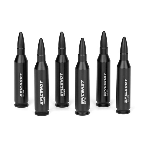 Epicshot Premium Metal .243 Caliber Snap Caps 6 Per Pack