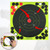 Epicshot FYT-7898 Bullseye 8in Adhesive Reactive Targets 25 Pack