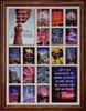 12x16 School Birth to Senior Collage Frame ~ Choice of Mat & Frame (Numbers)