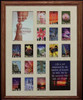 16x20 Age Progression Photo Frame Birth to Eighteen (1-18) ~ Choice of Mat & Frame (letters)