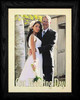 5x7 Jumbo ~ OUR WEDDING DAY Landscape or Portrait Picture Frame ~ Laser Cream Marble Mat