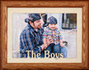 5x7 Jumbo ~ THE BOYS ~ Landscape or Portrait Picture Frame
