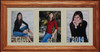 7x15 Triple 5x7 Class of 2024 Frame (or ANY YEAR) Holds Three - 4x6/5x7 Photo