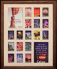 16x20 Personalized Age Progression collage frame, Birth to Eighteen ~ Choice of Mat & Frame (letters)