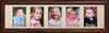 Personalized wallet photo frame ~ Holds (5, 6, 7 or 8) Portrait 2x3 Wallet Photos Personalized Name Frames
