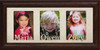 Personalized wallet photo frame ~ Holds (2, 3 or 4) Portrait 2x3 Wallet Photos