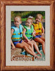 5x7 JUMBO ~ GRANDPA'S GIRL/Girls Photo Frame ~ Holds a Portrait 5x7 Photo ~ Christmas, Birthday or Grandparent Gift from Granddaughters!