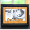 5x7 GRANDDAUGHTER, Holds a 4x6 or cropped 5x7 photo, Grandparents Gift frame