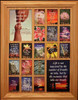 12x16 Birth to Senior Age Progression Personalized frame ~ Choice of Mat & Frame (Letters)