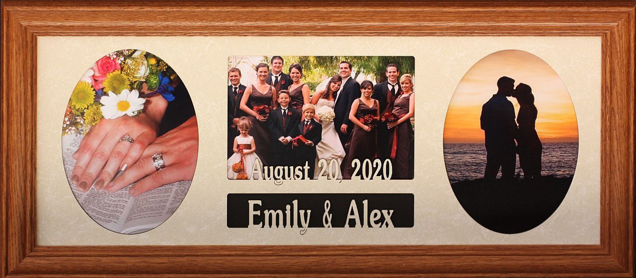  Wedding Picture Frame, Personalized Picture Frame, 5x7