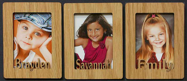 3 Personalized wallet magnets ~2x3 Personalized Name Magnet For the Family