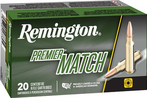 Remington Premier Match, 6.5 PRC, 140 Grain, Berger Open Tip Match, 2925 fps