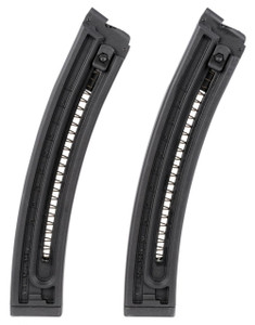 American Tactical GSG-16 22LR Black Detachable 22rd Magazine, 2 Per Pack