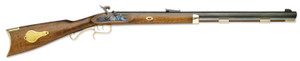 Traditions Hawken Woodsman .50 cal Percussion, Select Hardwoods, 28" Blued
