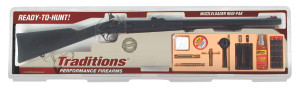 Traditions PA Pellet Ultra Light 50cal Flintlock Redi-Pak w/Accessories