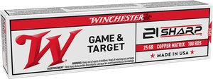 Winchester 21 Sharp, 25gr Copper Matrix