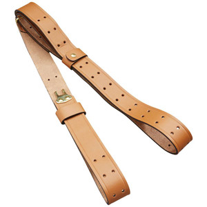 Butler Creek Leather Military Sling and Carry Strap 1″ x 44″, Brown