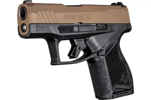 Taurus GX4 9mm Luger Micro-Compact Black/Troy Coyote Brown