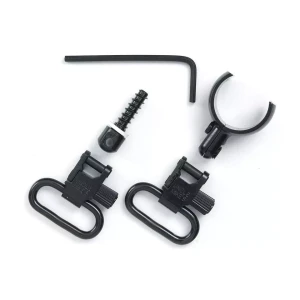 Blackhawk/Uncle Mike's Magnum Band Swivel Set Blued Steel, 1" Loop Size, Quick Detach 115 SG-