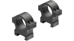 Leupold Cross-Slot (Weaver Style) Open Range Cross-Slot Rings 1" Medium Matte