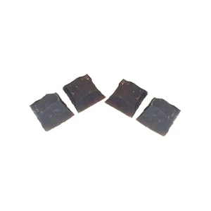 RMC Ox-Yoke Hand Knapped 3/4" English Flints w/Leather, 4pk