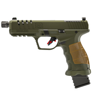 SAR9 SOCOM OD GREEN with Threaded Barrel, 9mm Pistol, 17+21