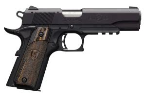 Browning 1911-22 Black Label Laminate Full Size with Rail, 22 LR