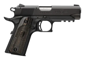 Browning 1911-22 Black Label Laminate Compact with Rail, 22 LR