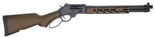 Full-length photo of a Henry Speed CRUSR lever-action rifle chambered in .45‑70 Gov't; visible barrel, receiver, and stock.