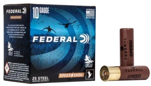 Federal Speed-Shok, 10 Gauge, BBB Shot, 3-1/2 in, 1 1/2 oz, 1450 fps