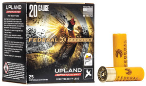 Federal Upland Quail Forever High Velocity, 20 Gauge, 7.5 Shot, 2-3/4 in, 1 oz, 1350 fps