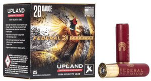 Federal Upland Quail Forever High Velocity, 28 Gauge, 8 Shot, 2-3/4 in, 3/4 oz, 1295 fps