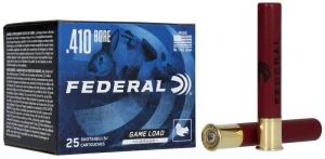 Federal Game Load Upland Hi-Brass, 410 Bore, 7.5 Shot, 2-1/2 in, 1/2 oz, 1200 fps