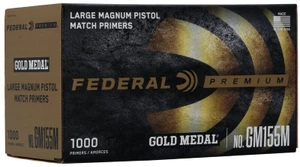 Federal Gold Medal Large Magnum Pistol Match Primers, No. GM155M (1000ct)