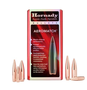 Hornady 22 Cal .224 69 gr HPBT AEROMATCH Bullet Tips