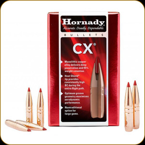 Hornady 270 Cal .277 130 gr CX Bullet Tips
