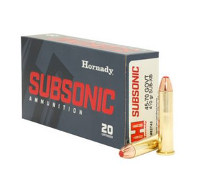 Hornady 45‑70 Government 410 gr Sub‑X Subsonic