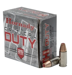 Hornady 9mm +P Luger 124 gr FlexLock Critical Duty
