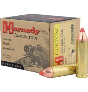 Hornady 500 S&W Magnum 300 gr FTX