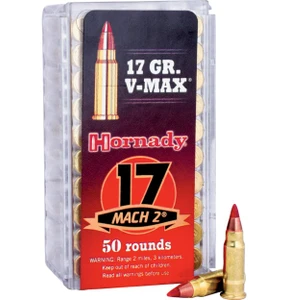 Hornady 17 Mach 2® 17 gr V‑MAX Varmint Express Rimfire