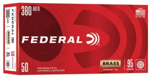 Federal Champion Training 380 Auto, 95gr FMJ, 980fps
