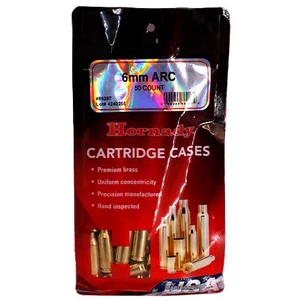 Hornady 6mm ARC Unprimed Rifle Cases